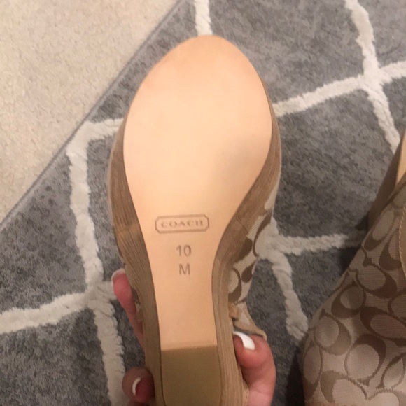 Coach Wedges - Picture 3 of 3
